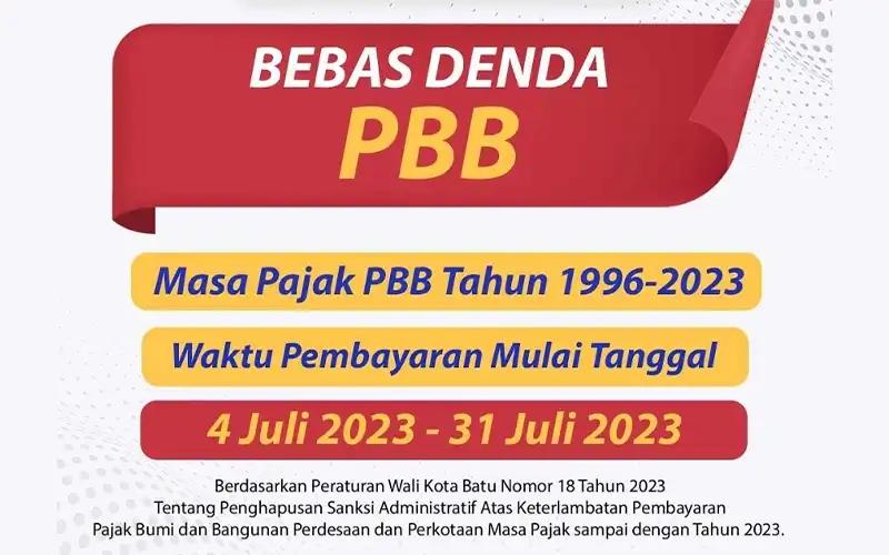 Percepat Penyelesaian Piutang, Pemkot Hapus Denda PBB-P2