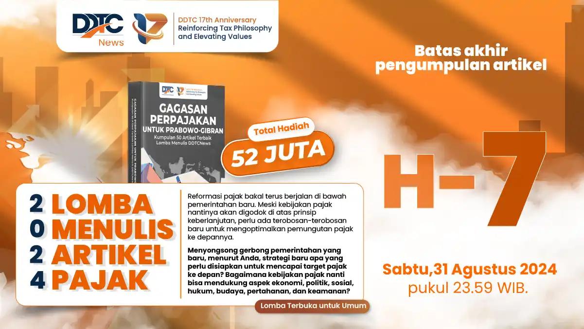 Periode Lomba Menulis DDTCNews Tersisa 7 Hari! Karya Terbaik Dibukukan