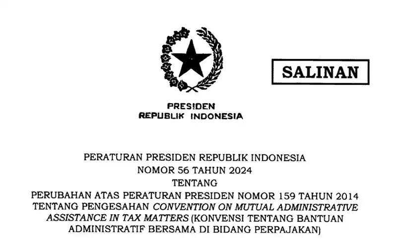 Perpres Resmi Direvisi, Indonesia Bisa Beri Bantuan Penagihan Pajak