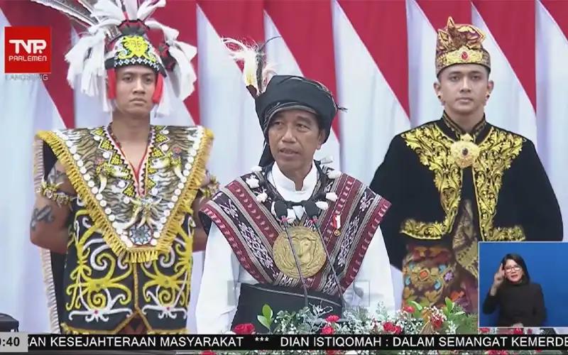 Pidato Kenegaraan, Jokowi Singgung 'Pak Lurah' dalam Penetapan Capres