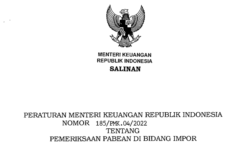 PMK 185/2022, Penelitian Dokumen Pabean Bisa Dibantu Kecerdasan Buatan