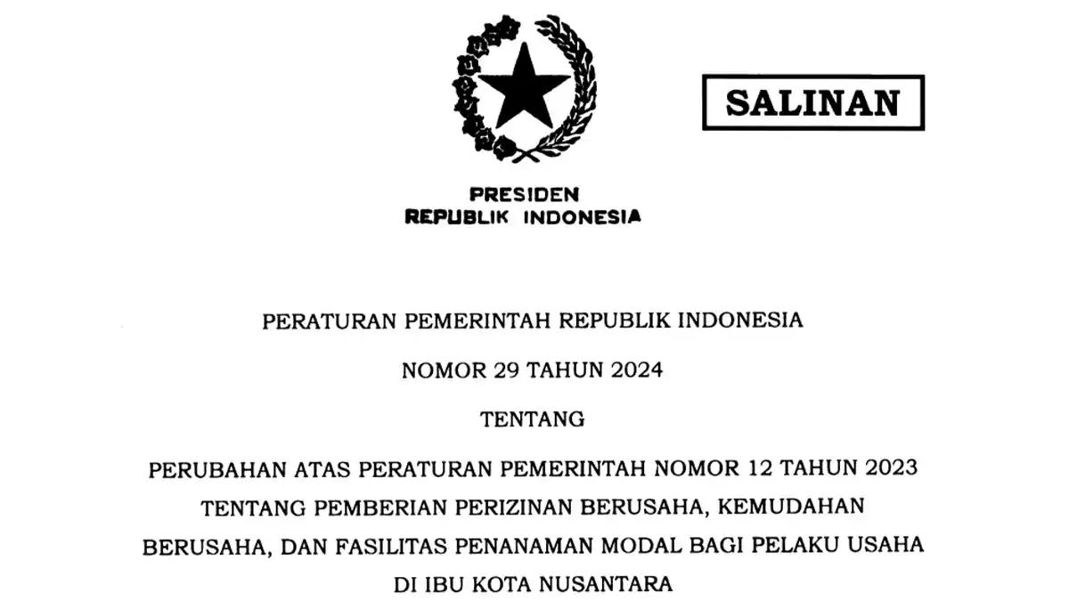 PP Baru! Insentif Pajak untuk Hunian Berimbang di IKN Dipertegas