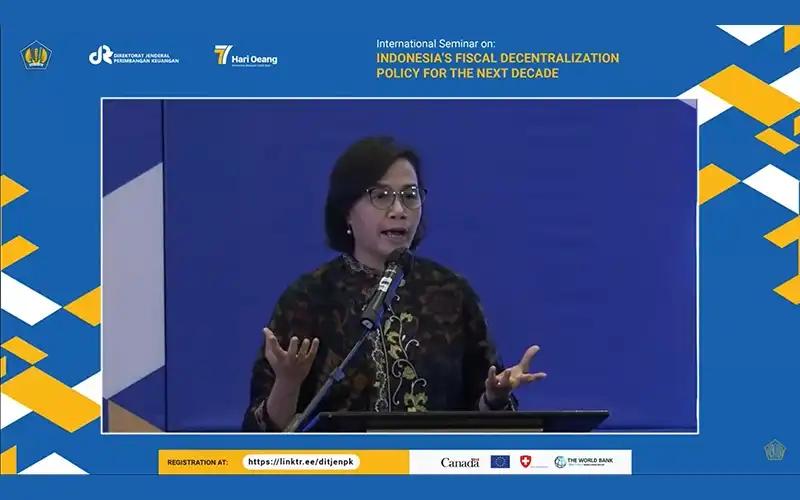 Serahkan DID, Sri Mulyani Tuntut Daerah Makin Kompetitif