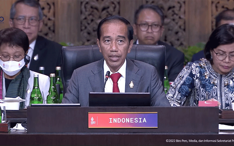 Sesi Lanjutan KTT G-20, Jokowi Soroti Pentingnya Transformasi Digital