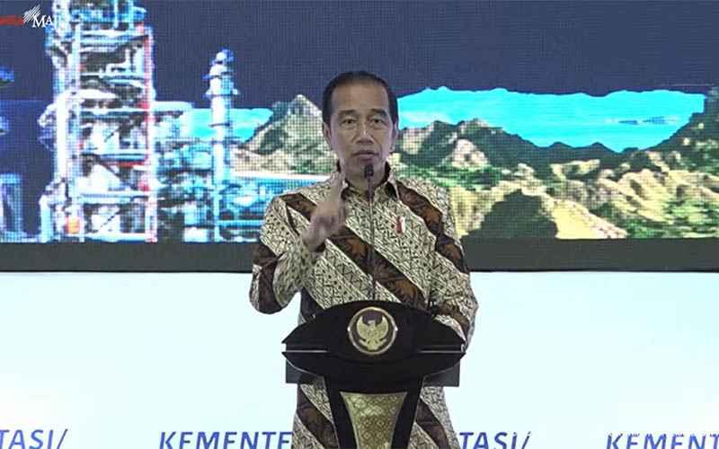 Soal Larangan Ekspor Nikel Mentah, Jokowi Tegaskan Tak Boleh Berhenti