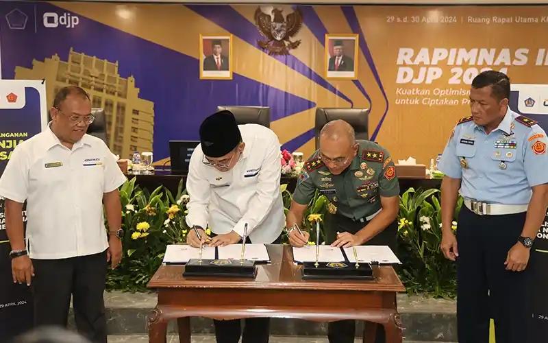 Tingkatkan Kepatuhan Wajib Pajak, DJP Teken Kerja Sama dengan TNI
