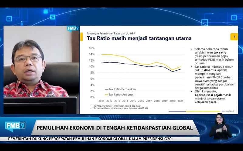 Tren Penurunan Rasio Pajak Sudah Sejak 2011, Ini Kata Staf Ahli Menkeu