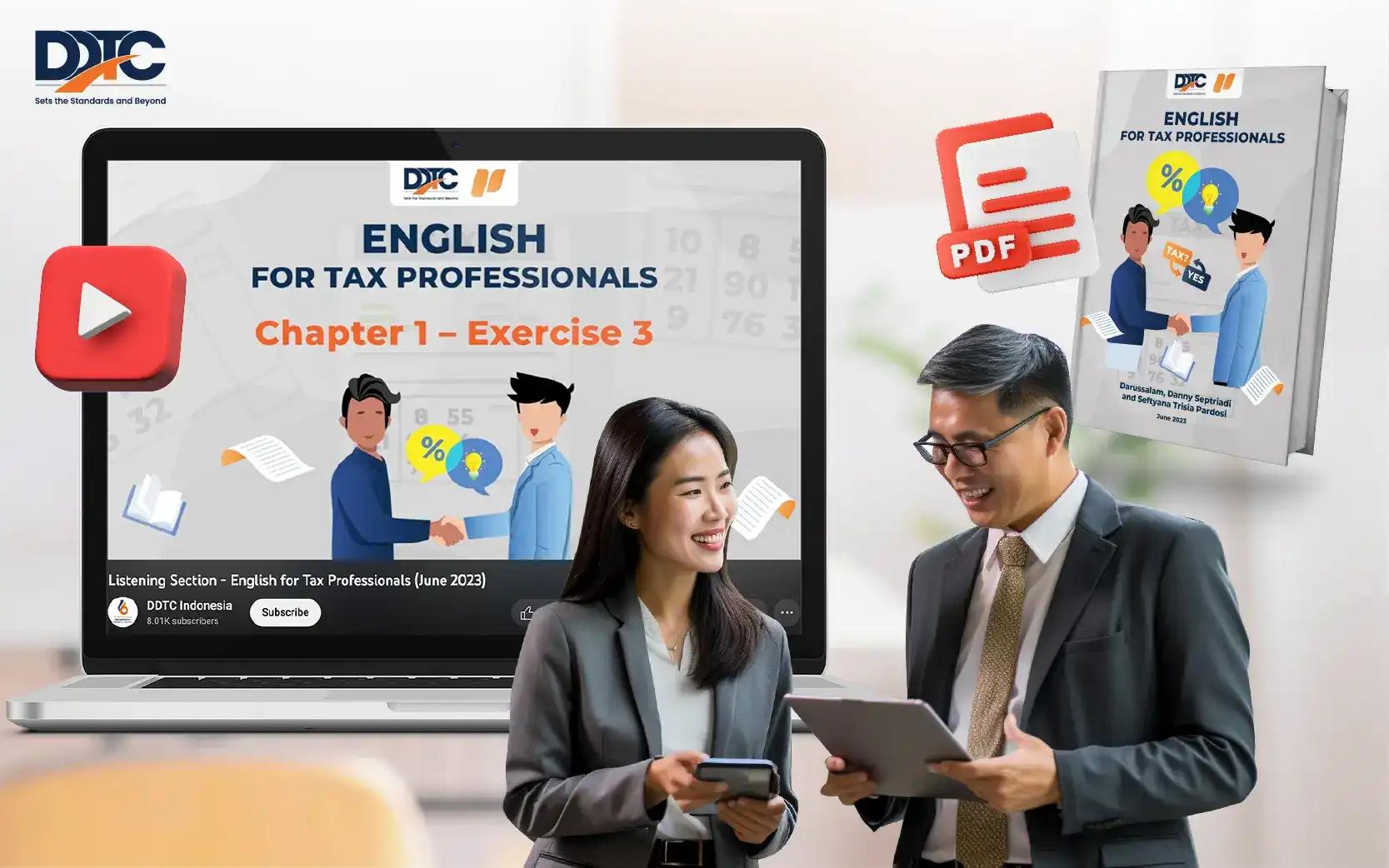 Versi PDF, Gratis! Download Buku English for Tax Professionals di Sini