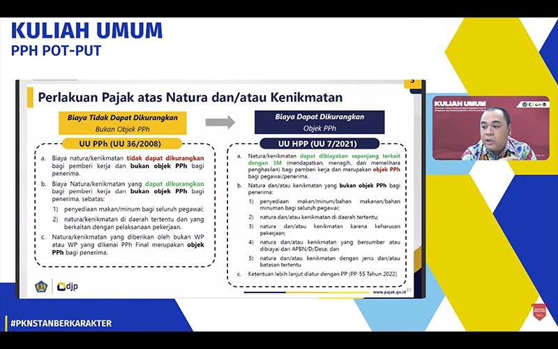 Natura Jadi Objek Pajak, Definisi Biaya 3M Bakal Lebih Luas