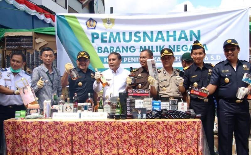 Berantas Rokok Ilegal, Bea Cukai Gandeng Pajak