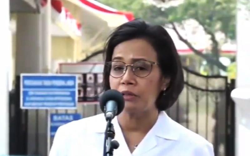 Presiden Jokowi Pertahankan Sri Mulyani sebagai Menteri Keuangan