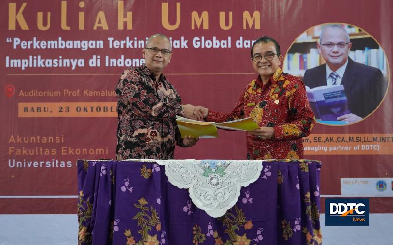 Giliran Universitas Negeri Padang yang Teken Kerja Sama dengan DDTC