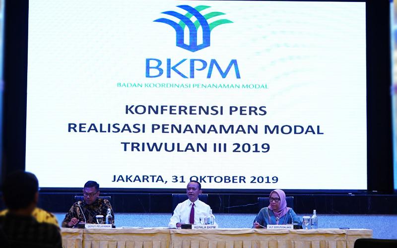 BKPM Rilis Data Realisasi Investasi Kuartal III/2019, Ini Hasilnya