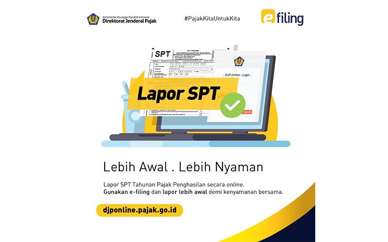 Wah, 92% SPT Tahunan Sudah Dilaporkan Secara Online 