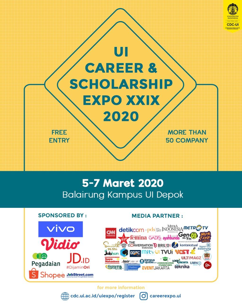 Ada Acara Career dan Scholarship Expo, Mau Ikut?