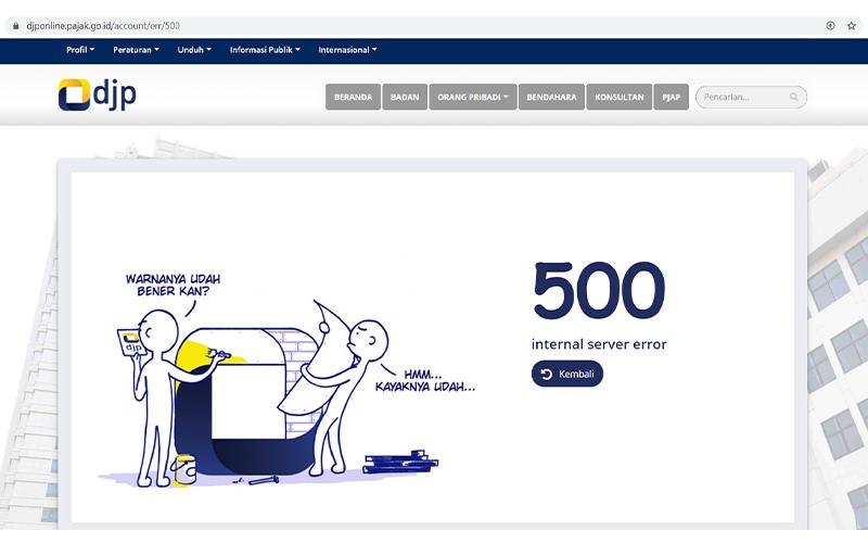 Sempat Tidak Bisa Login di DJP Online? Ini Penjelasan Ditjen Pajak