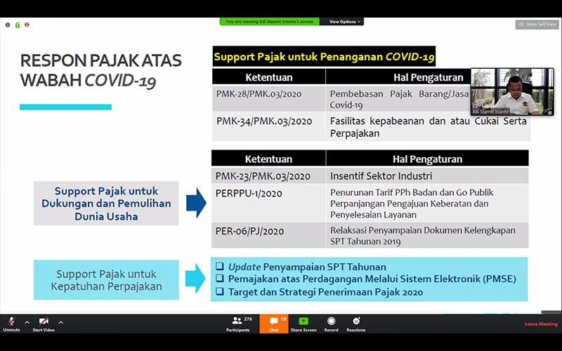 Diskusikan Dampak Covid-19 terhadap Pajak, FEB Unpad Gelar Webinar