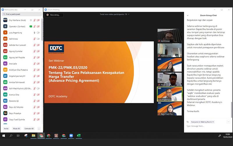 DDTC Academy Gelar Webinar Soal APA, Ini yang Dibahas