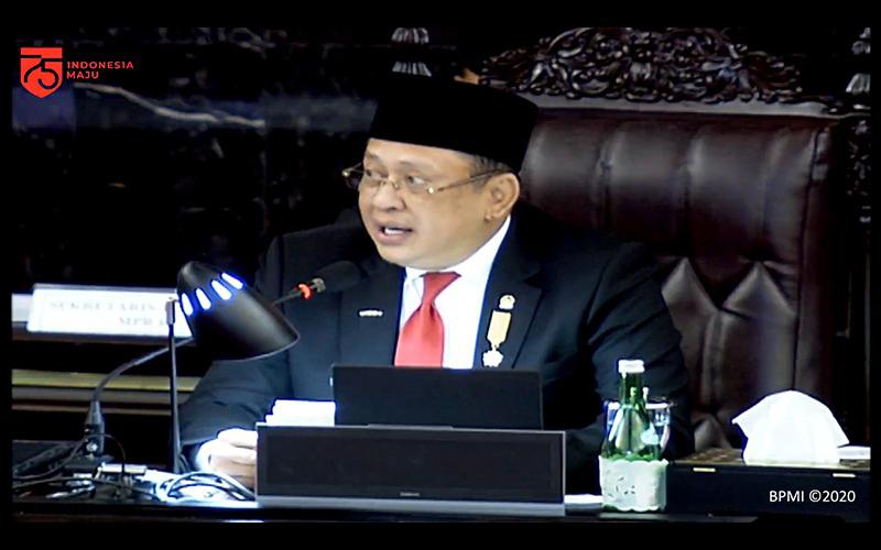 Simak, Potongan Pidato Ketua MPR Soal Ekonomi Nasional