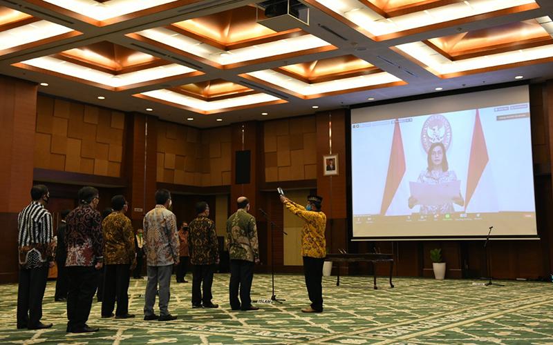 Sri Mulyani Lantik 299 Pejabat Eselon II dan III, Mayoritas dari DJP