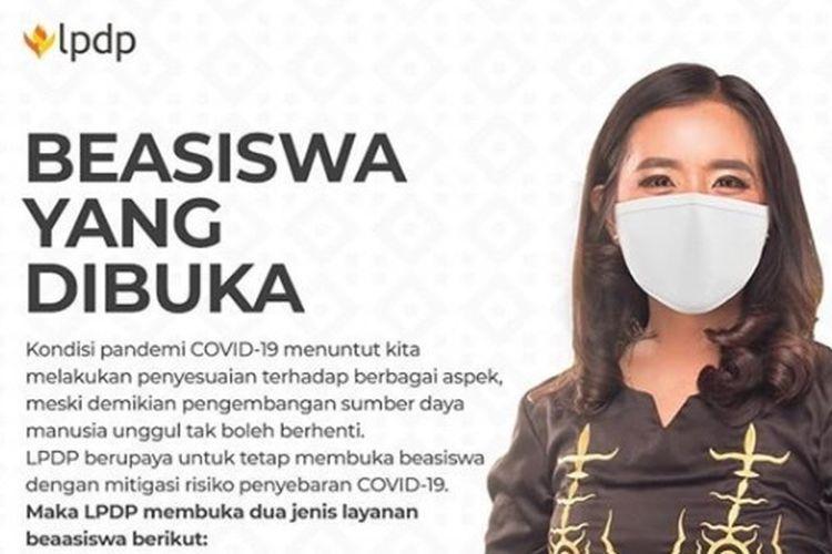 Mulai Hari Ini LPDP Buka Pendaftaran Beasiswa, Ini Syaratnya