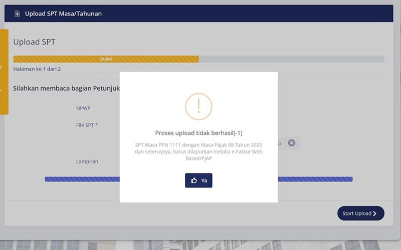 Mulai Hari Ini, Pelaporan SPT dengan Upload CSV di DJP Online Ditutup 