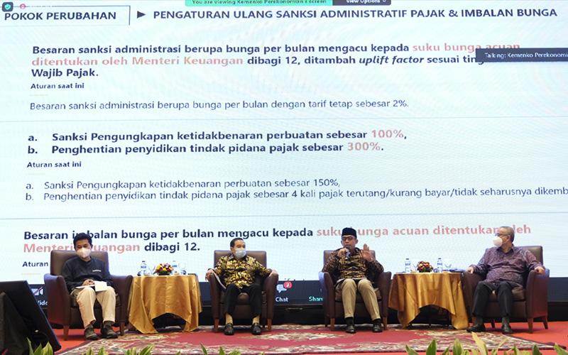 Pemerintah Berhati-Hati Susun RPP Klaster Perpajakan UU Cipta Kerja 