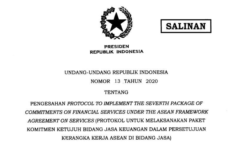 Buka Akses Pasar Asuransi di ASEAN, Jokowi Ratifikasi Proposal Ketujuh