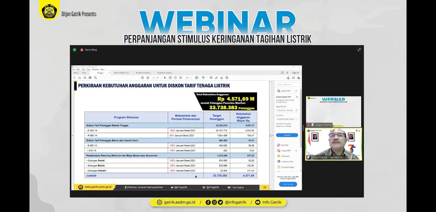 Asyik, Stimulus Listrik Akhirnya Diperpanjang