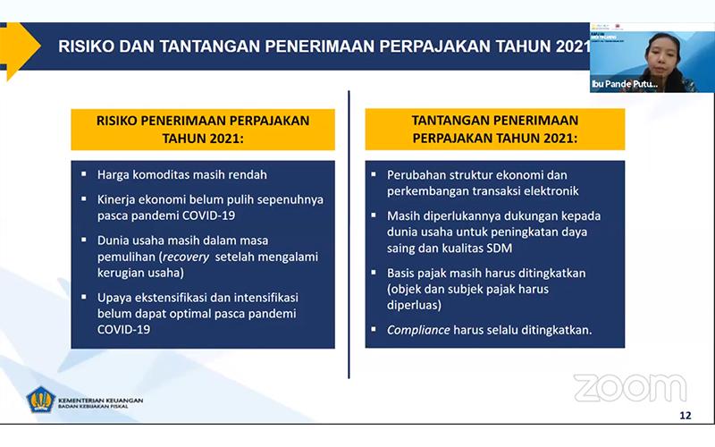 Soal Risiko dan Tantangan Penerimaan Pajak 2021, Ini Kata BKF