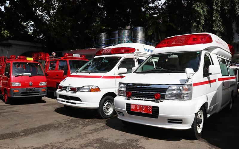 DJBC Bebaskan Bea Masuk Hibah Mobil Damkar dan Ambulans dari Jepang