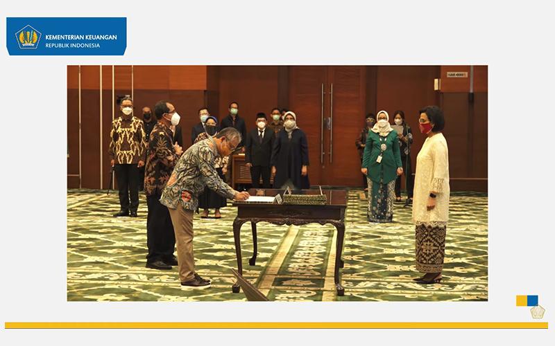 Lantik Dirjen Bea dan Cukai yang Baru, Ini Pesan Sri Mulyani 