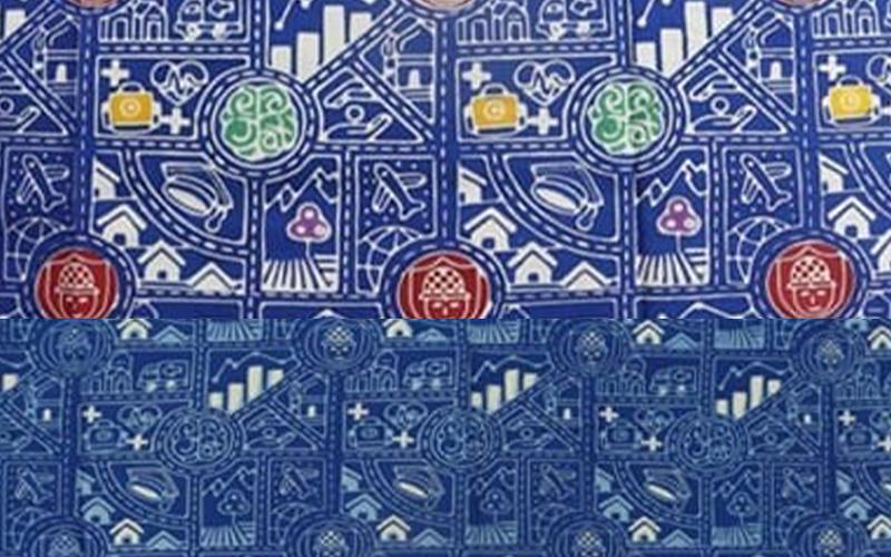 Pengusaha Ini Buat Motif Batik Soal Pajak