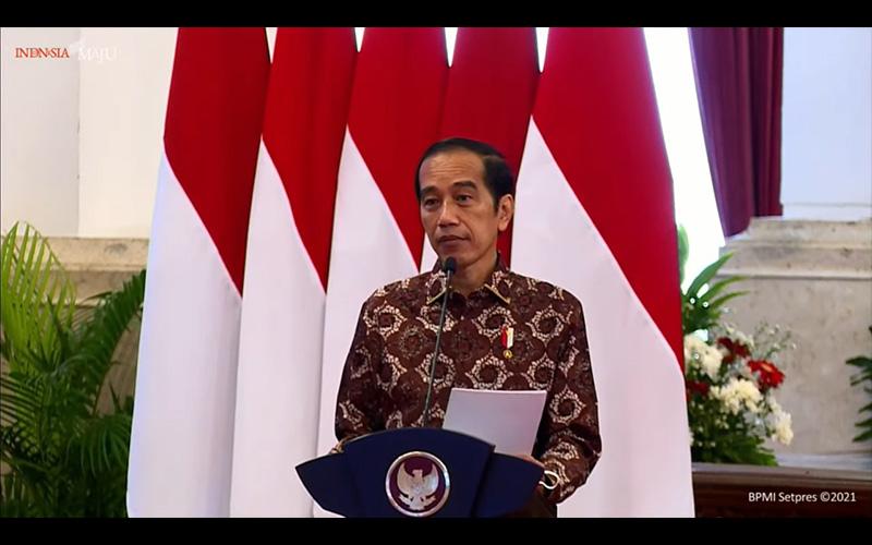 Di Depan Para Bupati, Jokowi Ingatkan Soal Konsolidasi Anggaran