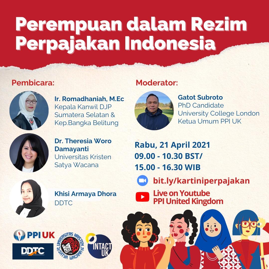 Ada Webinar Perempuan dalam Rezim Perpajakan Indonesia, Tertarik?