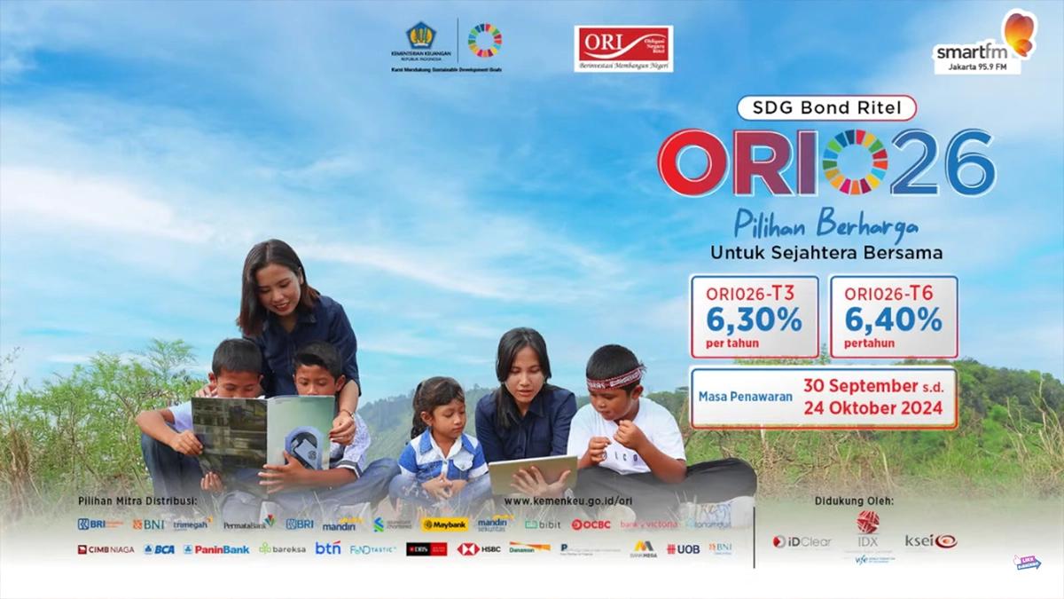 Ajak Masyarakat Investasi di ORI026, Kemenkeu: Tarif Pajaknya Didiskon