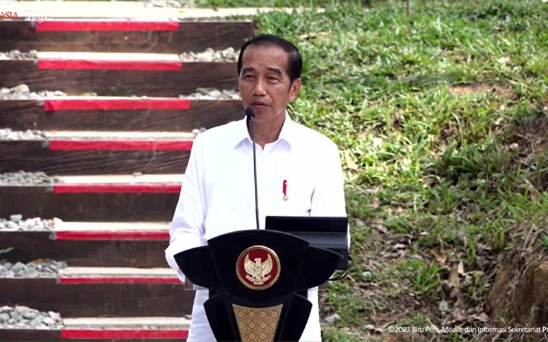 Ajak Pengusaha Investasi di IKN, Jokowi: Mumpung Tanahnya Masih Murah