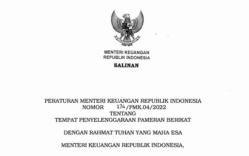 Aturan Soal Tempat Pameran Berikat Diubah, Penyelenggara Harus PKP