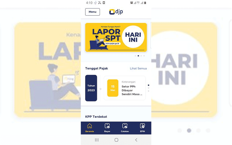 Banyak WP Lupa Password, Fitur Lupa EFIN Disediakan di M-Pajak