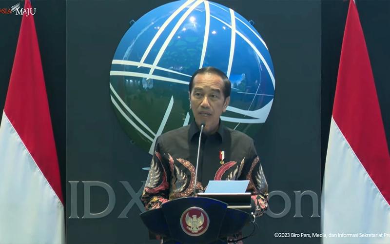 BEI Resmi Jadi Penyelenggara Bursa Karbon, Ini Pesan Jokowi
