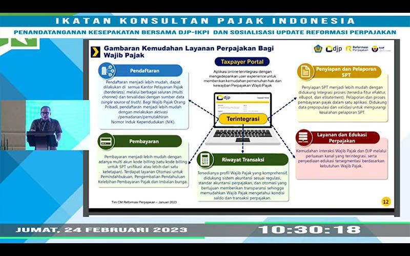 Coretax System Bisa Kurangi Beban Kepatuhan WP, Begini Penjelasan DJP