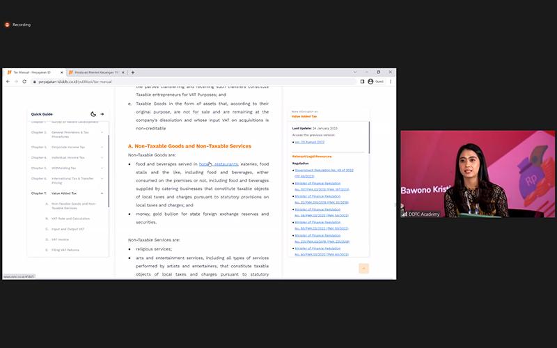 DDTC ITM 2023 Terintegrasi dengan Peraturan Perpajakan dalam 2 Bahasa