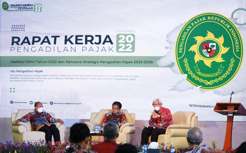 Gelar Rapat Kerja, Pengadilan Pajak Bahas Soal Penyelenggaraan Sidang