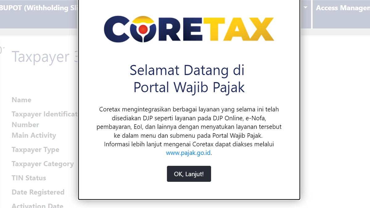 Ingin Coba Simulasi Coretax System? Begini Cara Daftarnya