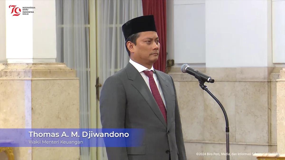 Jadi Wamenkeu, Tommy Fokus Siapkan APBN 2025 dan Kawal Program Prabowo