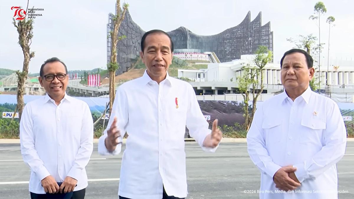 Jokowi Sebut Prabowo Bakal Percepat Pembangunan IKN