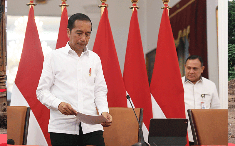 Jokowi Yakin Anjloknya Indeks Persepsi Korupsi Tak Pengaruhi Investasi