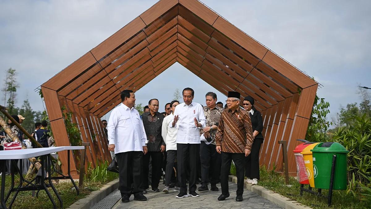 Kawal Pengerjaan Proyek IKN, Prabowo Singgung Anggarannya