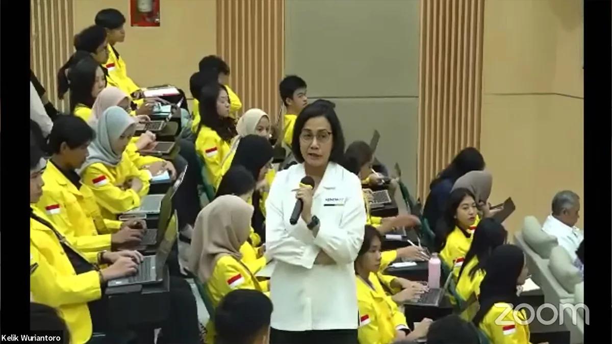 Kepada Mahasiswa, Sri Mulyani Jelaskan Pentingnya Insentif Pajak