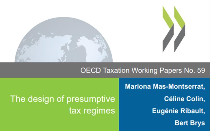 OECD Rilis Working Paper tentang Desain Presumptive Tax